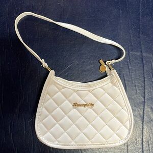 New! Small white purse